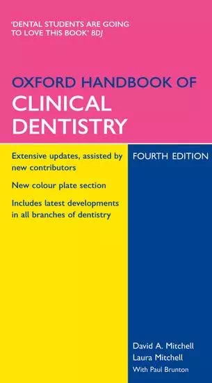 Oxford Handbook of Clinical Dentistry 4e - Laura Mitchell